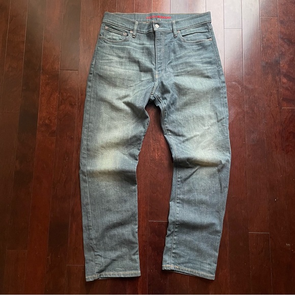 Lucky Brand Other - Lucky Brand 410 Athletic Straight Denim Jeans Mens Pants Size 36x32
